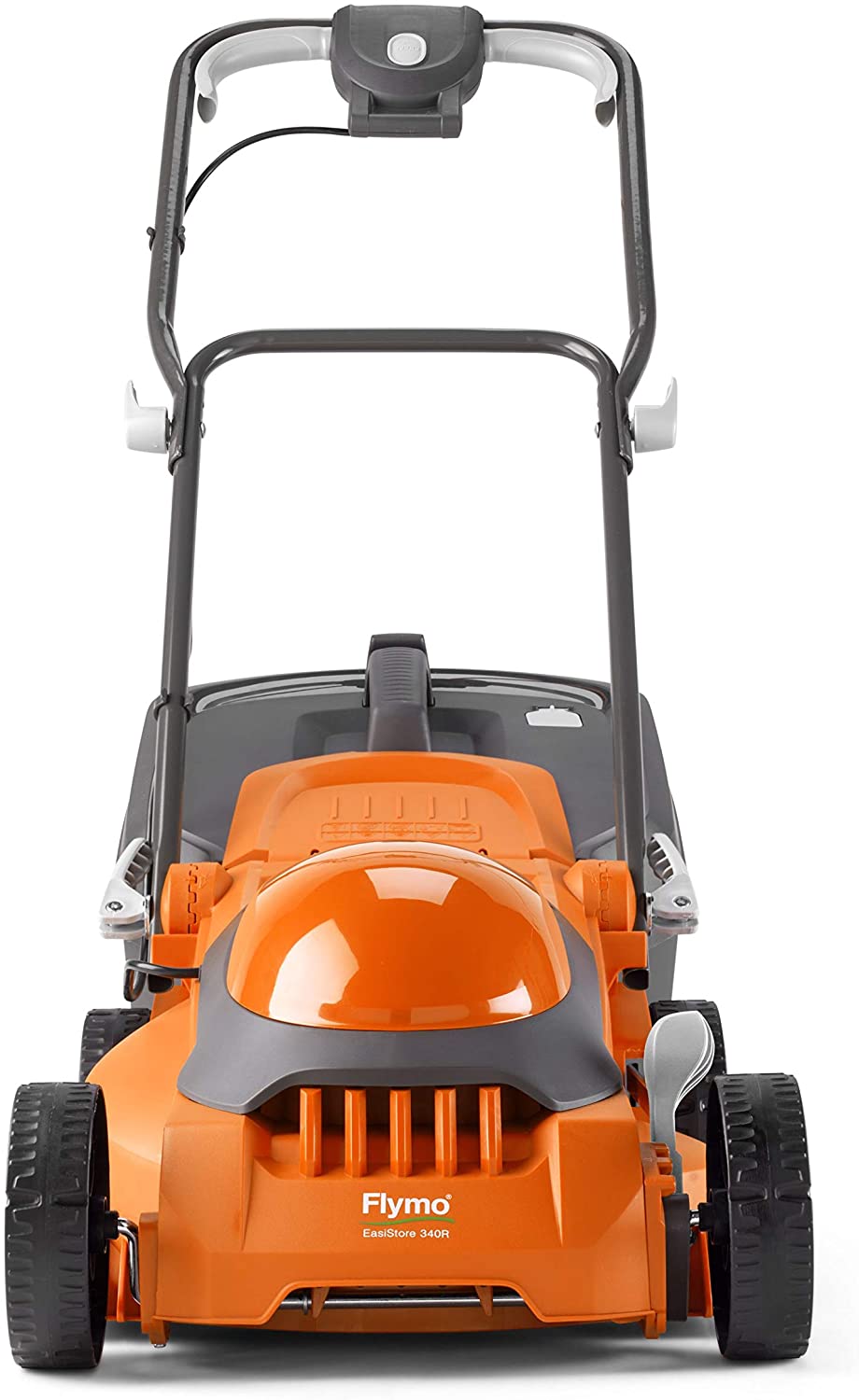 Flymo EasiStore 340R Electric Rotary Lawn Mower, 34 cm Cutting Width, 35 Litre Grass Box, Close Edge Cutting, Rear Roller - Image 2
