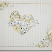 Rachel Ellen Wedding Collection Hardback Wedding Guest Book