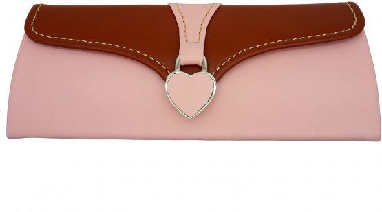 Go Opticians Ladies Clutch Bag Glasses Case with Presentation Box - Pink