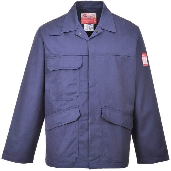 Portwest Bizflame Pro Jacket, Color: Navy, Size: XL, FR35NARXL