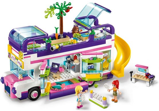 LEGO 41395 Friends Friendship Bus Toy for Kids 8+ Years Old with Swimming Pool and Slide, Birthday Idea - Image 2