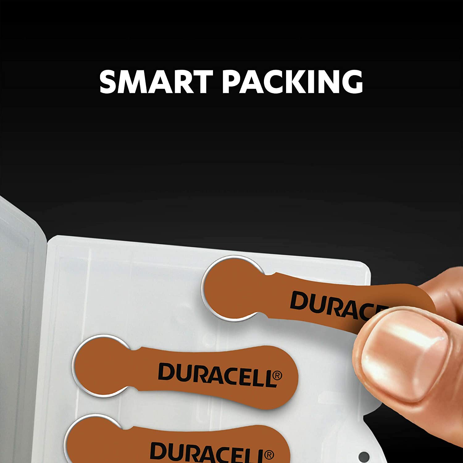 Duracell size 312 Hearing Aids batteries (pack of 60) +50% Extra Life, Easy Installation, 100% recyclable packaging - Image 4