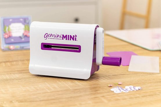 Crafter's Companion Gemini Mini – Manual Die-Cutting and Embossing Machine for Crafting Cardmaking and Scrapbooking, White - Image 3