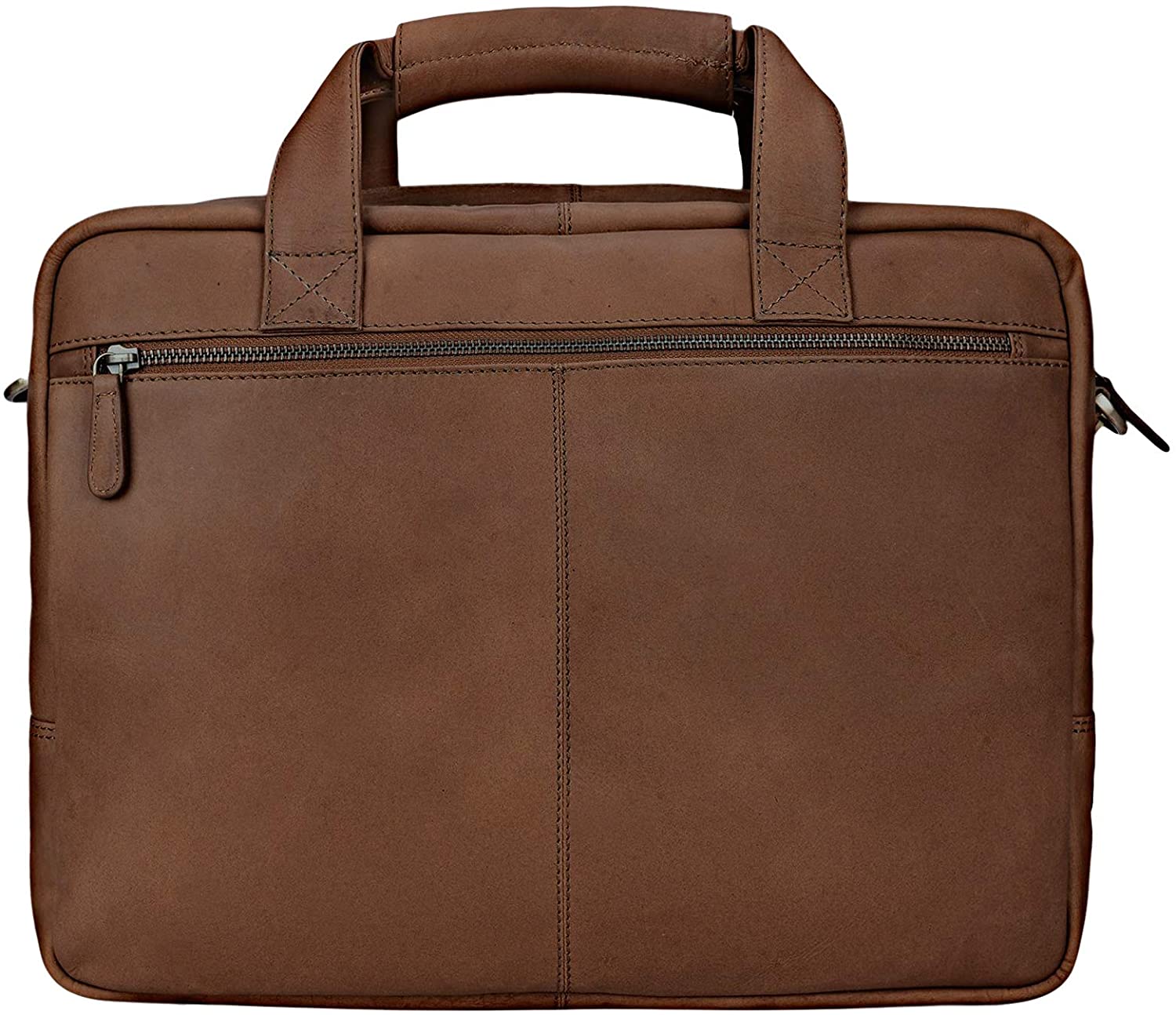 STILORD 'Adventure' Vintage Teacher Bag Men Women Business Bag Leather Satchel Shoulder Bag Satchel Laptop Bag Large Working Bag Office Bag Genuine Leather - Image 3