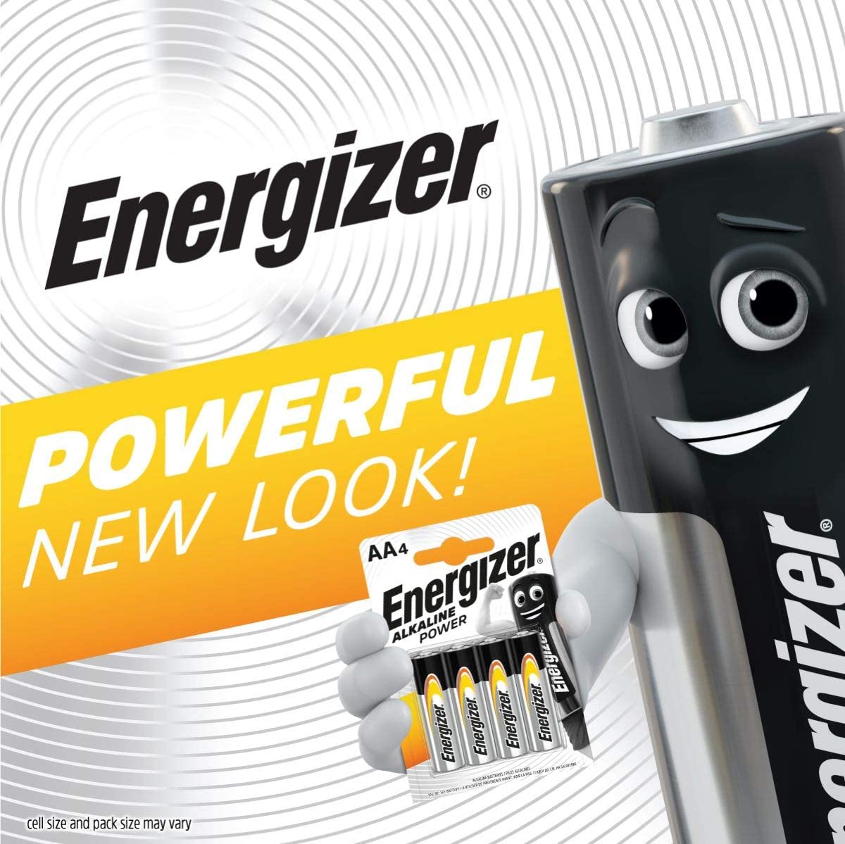 Energizer Alkaline Power, AA Batteries (32 Pack), Double A Battery 1.5V, Up To 50% Longer Lasting, For Everyday Devices - Image 2