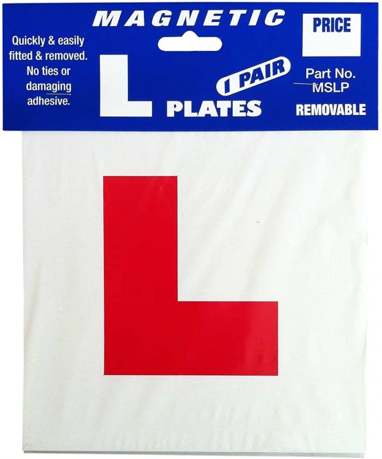 Removable Magnetic L Plates Pair Quick and Easy