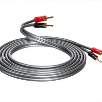 2m Pair of QED XT40i Reference Speaker Cable with X-Tube Technology Terminated with Airloc Banana Plugs (2m Terminated Pair)
