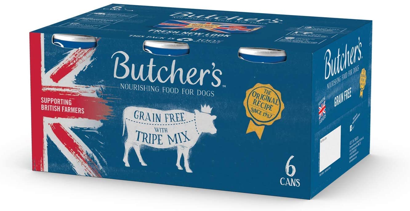 Butcher's Wet Dog Food Tin Cans Grain Free Tripe Mix 9.6kg (24 x 400g), 9.6 kg (Pack of 1) - Image 3