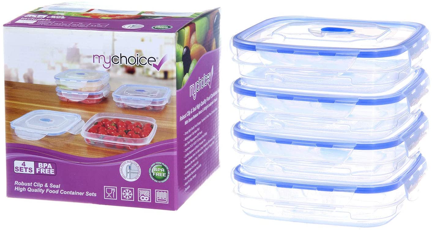 MyChoice Clip & Seal Strong Food Storage & Meal Prep ...