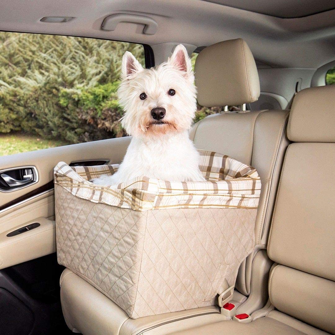 PetSafe Happy Ride Dog Safety and Pet Booster Seat for Cars Trucks and 4X4s, Included Seat Belt Tether - Image 2