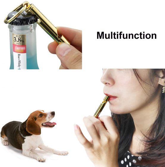 jiuhao Dog Training Whistles， Professional Ultrasonic Dog Training Whistle with Lanyard & Adjustable Frequencies，Stop Barking Teach Commands and Pet Behavior Control Dog Whistle - Image 4
