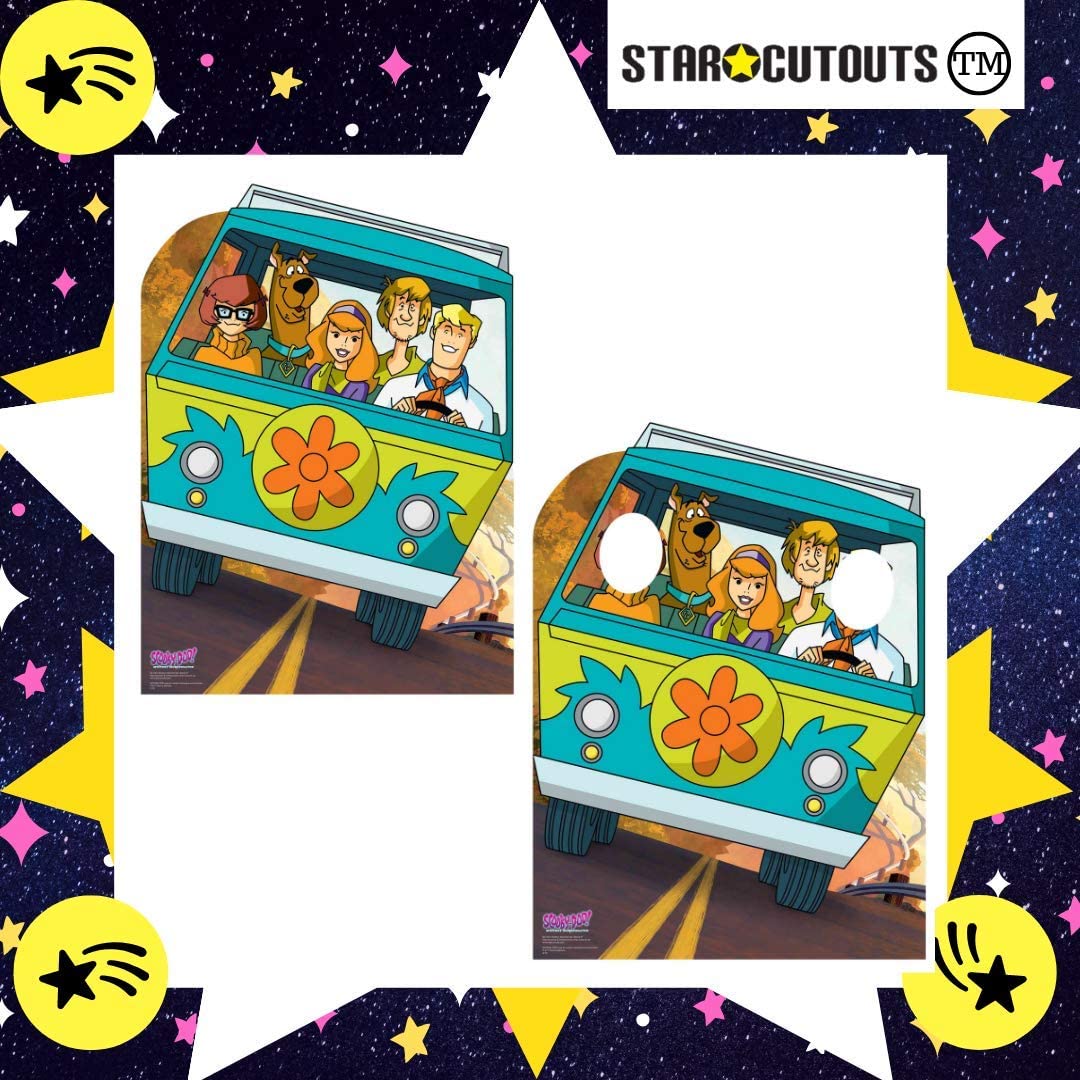 STAR CUTOUTS SC1357 Scooby Doo Mystery Machine Cardboard Cutout Stand-In, Scooby Doo Van Stand in, Regular - Image 3