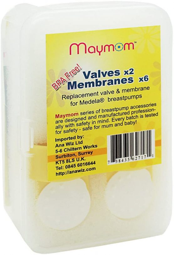 Valve × 2 & Membranes × 6 Replacement for Medela Breastpumps
