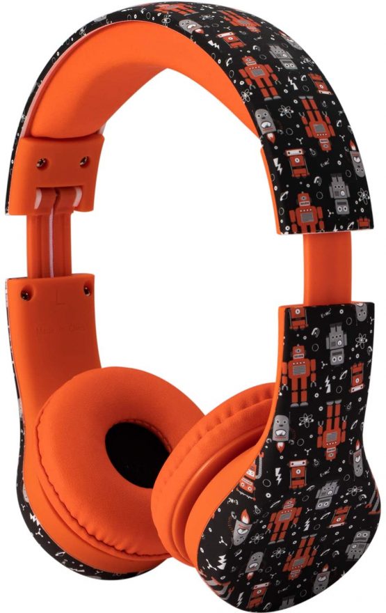 Snug Play+ Kids Headphones with Volume Limiting for Toddlers (Boys/Girls) - Robots - Image 2