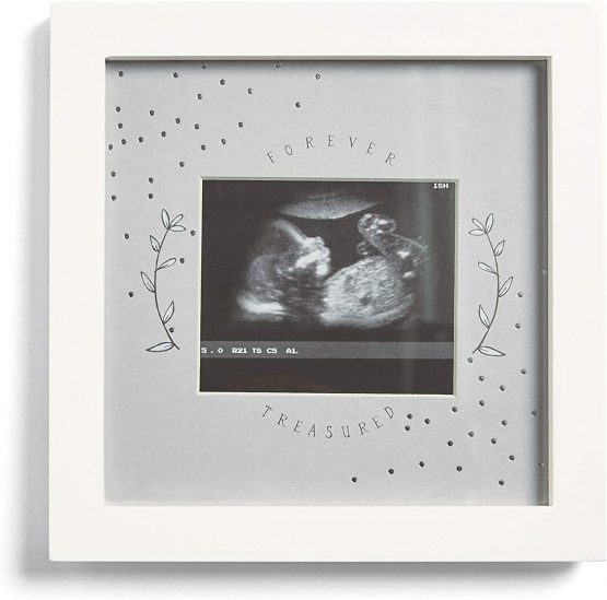 Mamas & Papas Baby Always Love You Scan Photo Frame Keepsake Gift - White
