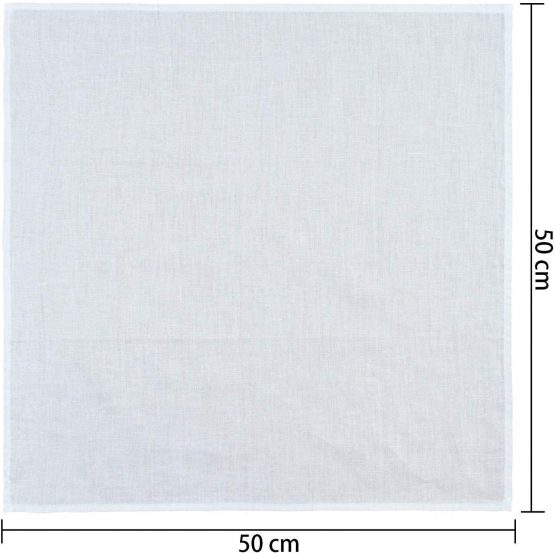 Elcoho 4 Pack Square Soft Muslin Pure Cotton Cloth Cheesecloth with