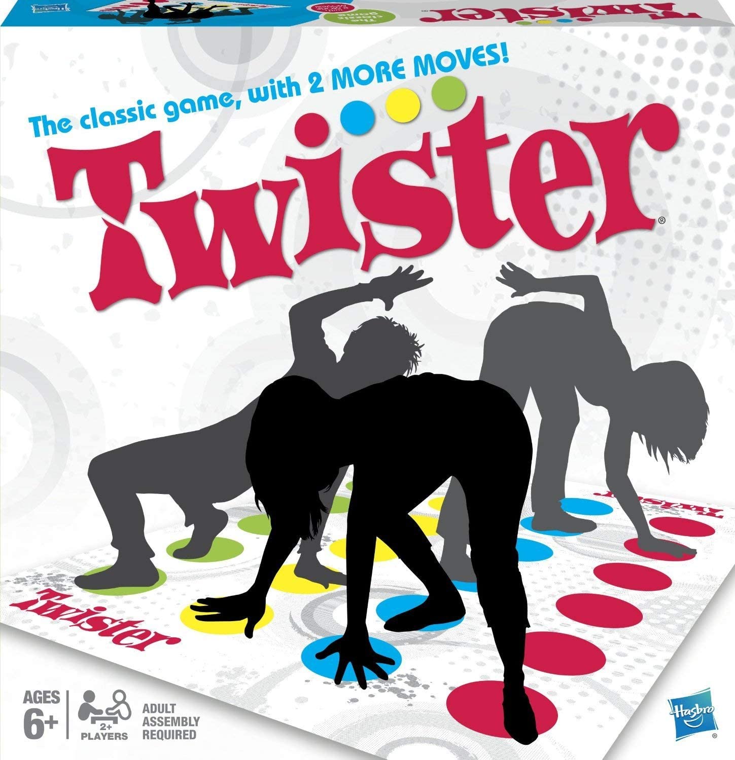 Hasbro Twister, Grey, One Size