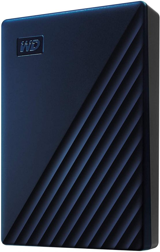 WD 5 TB My Passport for Mac Portable Hard Drive - Time Machine Ready with Password Protection, Midnight Blue - Image 3