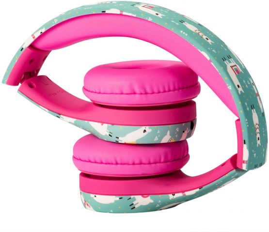 Snug Play+ Kids Headphones with Volume Limiting for Toddlers (Boys/Girls) - Llamas - Image 4