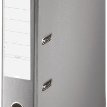 Esselte Lever Arch File, Plastic Cover, Lined, 7.5 cm Spine grey