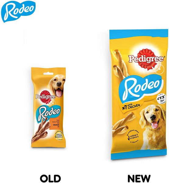 PEDIGREE Rodeo Dog Treats with Chicken 7 Stick (Pack of 12) - Image 2
