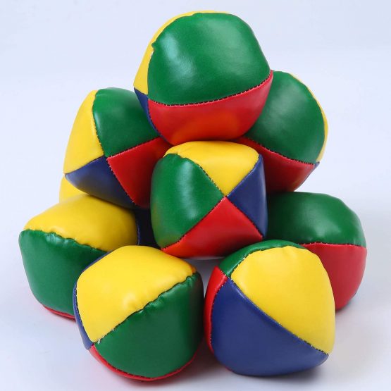 URATOT 10 Pack Juggling Balls Beginners Juggling Balls Durable and ...