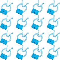 16 Pieces Nose Stop Clips Nose Nasal Stopper Clips Plastic Foam Nose Clips for Accidental or Emergency Condition