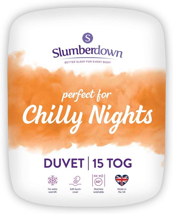 Slumberdown Chilly Nights King Size Duvet 15 Tog Winter Duvet King Size