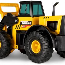 Tonka Steel Classic Front Loader, Dumper Truck Toy for Children, Kids Construction Toys for Boys and Girls, Vehicle Toys for Creative Play, Toy Trucks for Children Aged 3 +