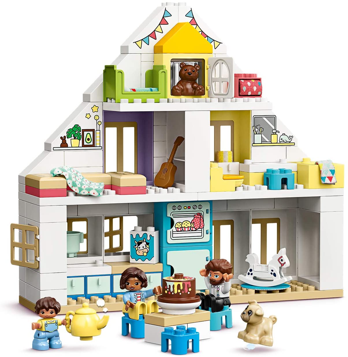 LEGO 10929 DUPLO Town Modular Playhouse, Multicolor - Image 2