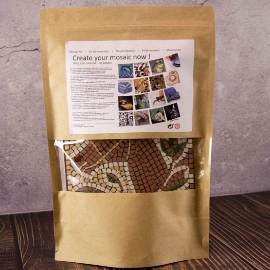 DIY Mosaic Art Kit 5.9'' Square, 15x15cm, Apple - Image 4