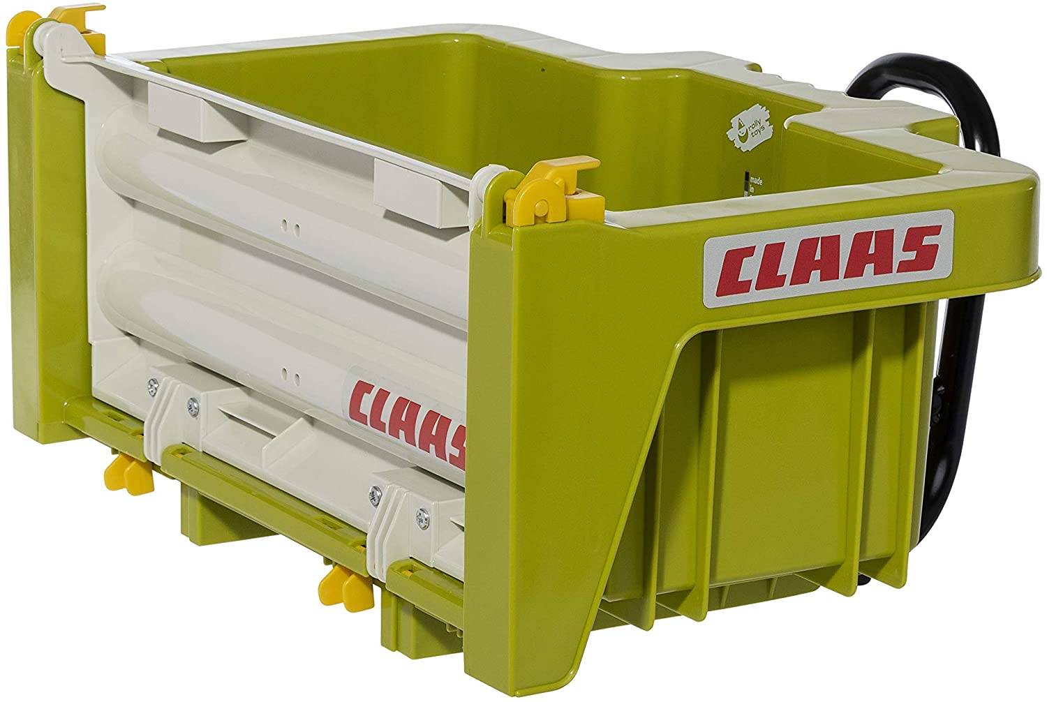 Rolly Toys 408924 rollyBox Claas Transport Recessed for Pedal Tractor (Children from 3 to 10 Years, Tilting Trough, Tailgate ABN.)
