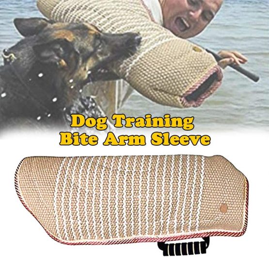 BOW CALICO Hilt-Guard Bite Protection Sleeve, Soft Jute Cover for Bite Protection Sleeves Handmade with a Handle for Dog Training… - Image 2