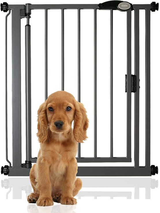 Bettacare Auto Close Pet Gate Range (68.5-75cm, Slate Grey)