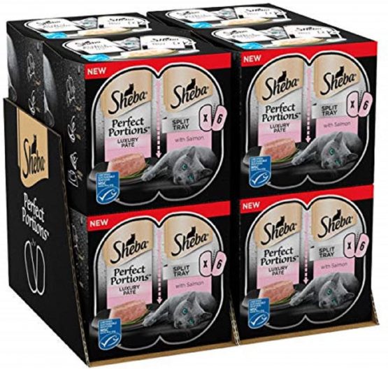 SHEBA Perfect Portions with Salmon in Loaf 3x(2x37.5g) Salmon in Loaf 3x(2x37.5g)