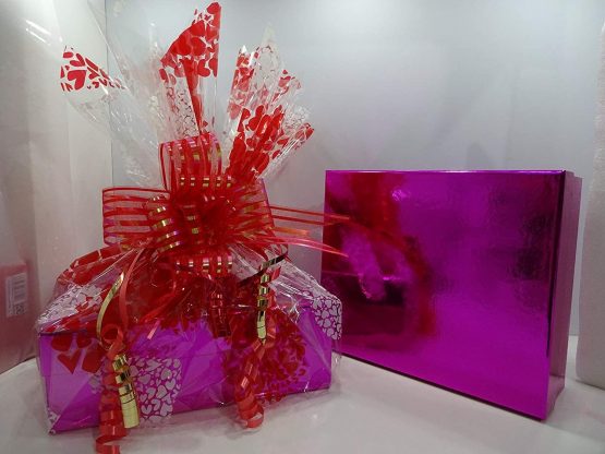 Luxury Blockbuster Beauty Gift Box Gift Set In Gift Hamper Gift Wrapped, Mix Brands Make Up + By Invitation Micheal Bubble Scented Candle, Luxury Gift Hamper - Image 4
