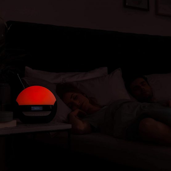 Lumie Bodyclock Luxe 750DAB - Wake-up Light with DAB Radio, Bluetooth Speakers, Low-Blue Light for Sleep - Image 4
