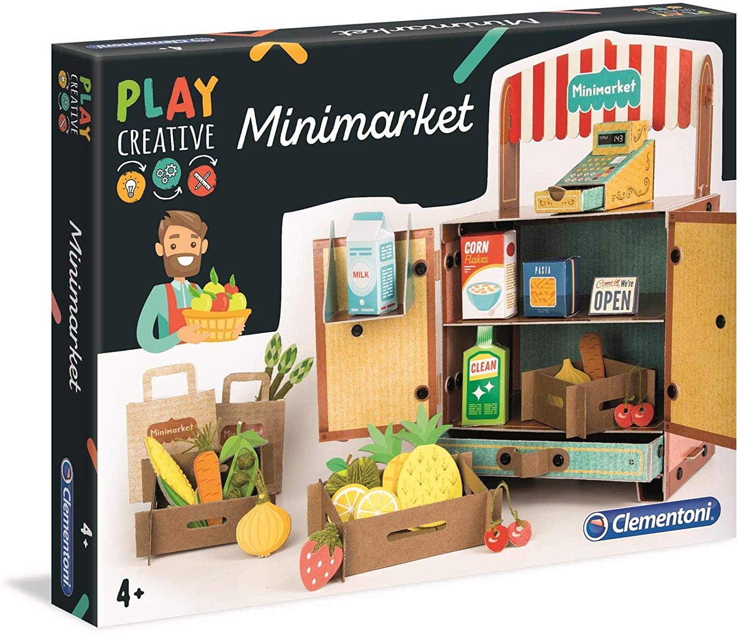 Clementoni Minimarket, Multicolor, Mittel