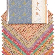 Aitoh Origami Paper x 5.875-inch 48 Sheets-Craft Chiyogami