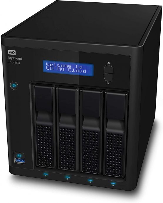 WD 56 TB My Cloud Pro PR4100 Professional Series 4-Bay Network Attached Storage - NAS - WDBNFA0400KBK-EESN - Image 3