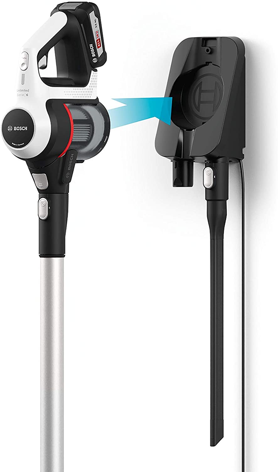 Bosch BCS611GB Unlimited 6 ProHome Cordless Stick Vacuum Cleaner, Ultra Lightweight Design - Image 3