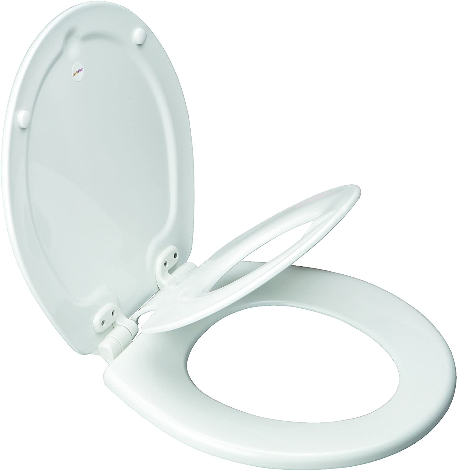 BEMIS Next Step Family Toilet Seat, Soft Close Toilet Seat with Child Seat Built in