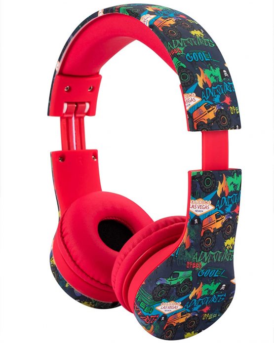 Snug Play+ Kids Headphones with Volume Limiting for Toddlers (Boys/Girls) - Monster Trucks - Image 2