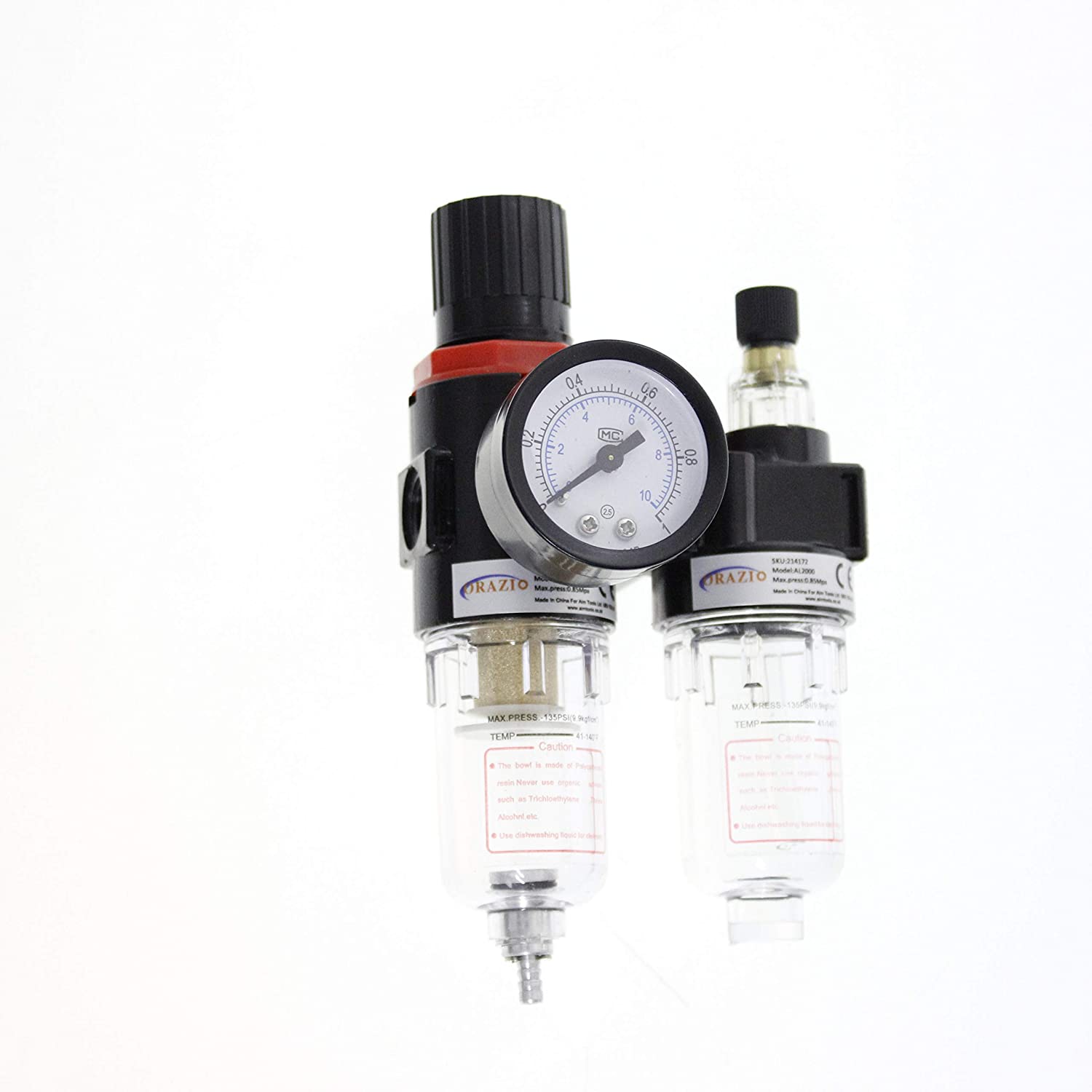 ORAZIO Air Compressor Filter Regulator 1/4" - Image 3