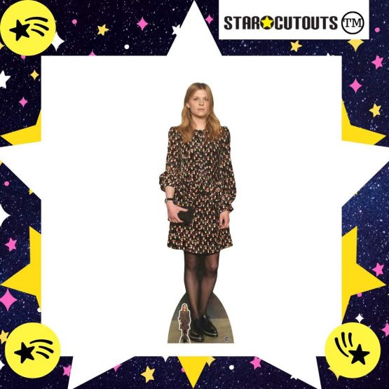 Star Cutouts Ltd CS770 Lifesize Cardboard Free Desktop Cutout of Clemence Poesy 173cm Tall, Multi-Colour - Image 2