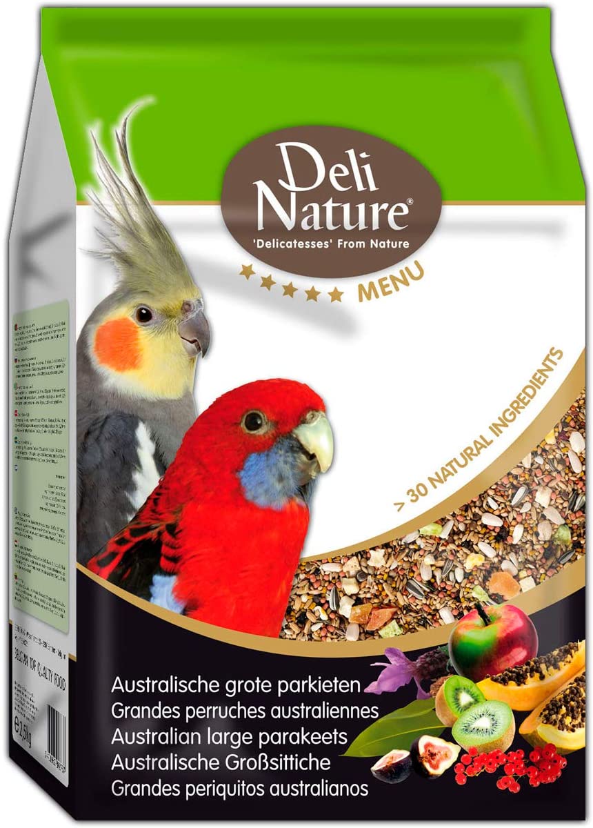 Delinature Australian Cottage Mix Menu 5*, 2.5 kg, Birds, 2.5 kg (Pack of 1)