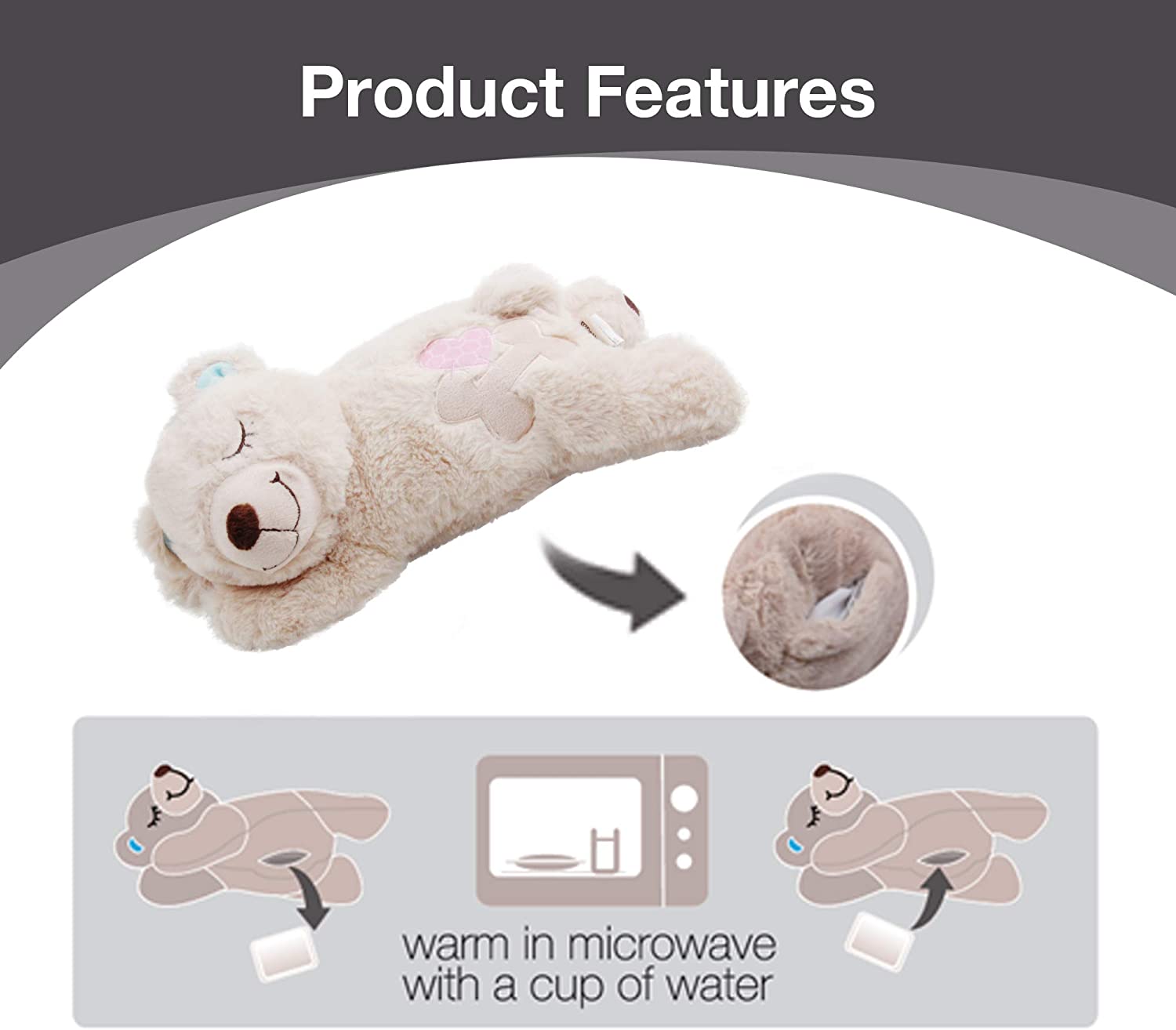 puppy warm heartbeat toy