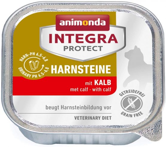 Animonda Integra Protect Harnsteine, special cat food, wet food to