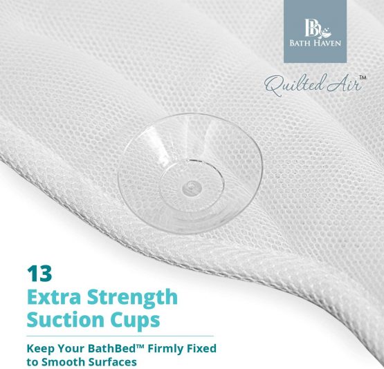 QuiltedAir BathBed Bathtub Pillow and Spa Cushion for Full Body Comfort (Original) - Image 4