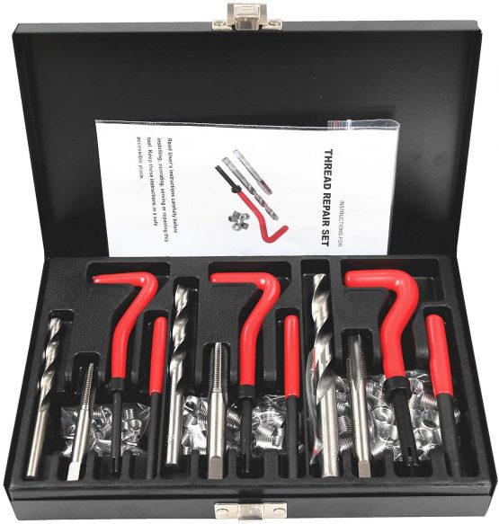 Best Q 88 pc Stripped Thread Rethread Recoil Repair Kit Metric M6 M8 M10